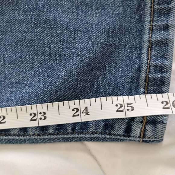 Level 99 Jeans Women's 34 Blue High Rise Skinny Crop Ankle Denim Nostalgic Wash - Picture 15 of 16